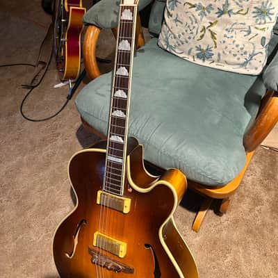 Epiphone Zephyr DeLuxe Regent 1951-1953- Sunburst image 5