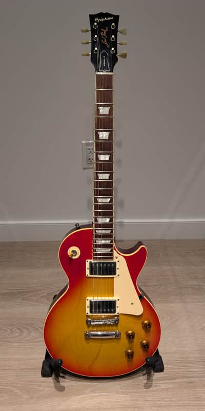 Epiphone Les Paul Standard LQ (Japanese Domestic) 2005 - 2007 - Heritage Cherry Sunburst image 1