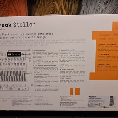 Arturia MicroFreak Stellar 25-Key Algorithmic Synthesizer 2023 - Present - Black image 2