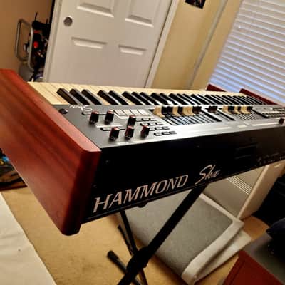 Hammond SKX Stage Keyboard / Organ Custom Exotic Sapele Wood Replacement Sides Brand New image 12