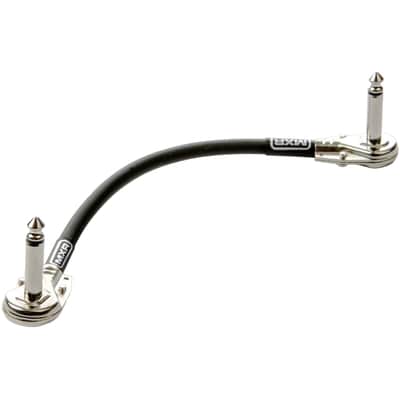 MXR DCP06 Instrument and Pedalboard Patch Cables, Right Angle, 6", 3-Pack image 3
