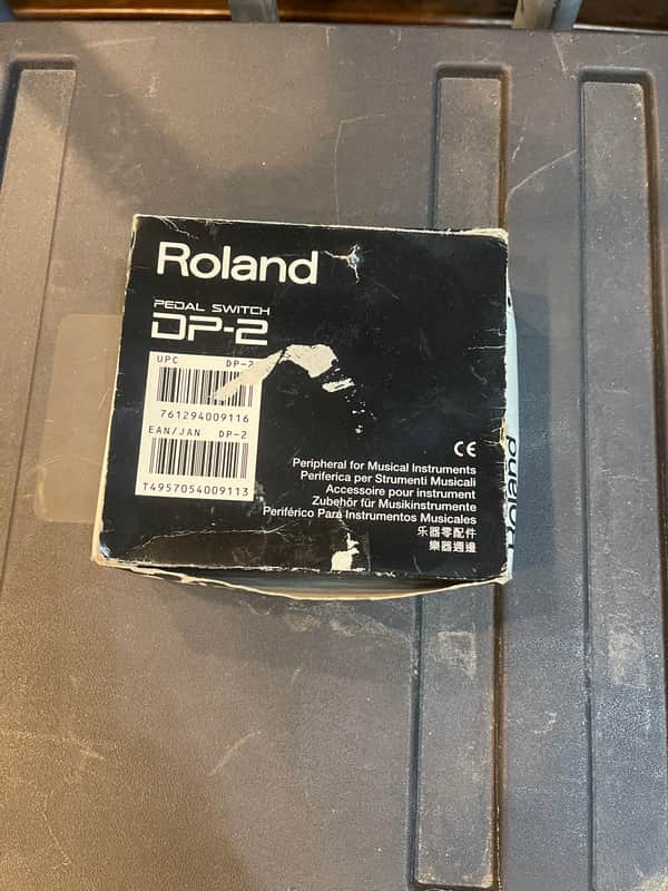 Roland DP-2 Damper Pedal in original box image 1
