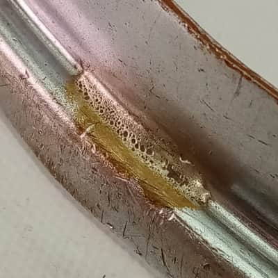 Gretsch 13"BRASS Broadkaster Stick-Chopper COB Tom Drum Rim/Hoop Double-Flange50 image 3