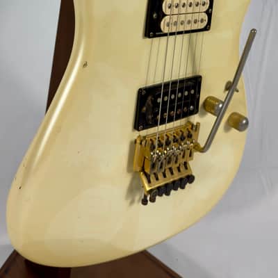 ESP Strat Electric Guitar MIJ Japan Vintage 1980s - Pearl White image 3