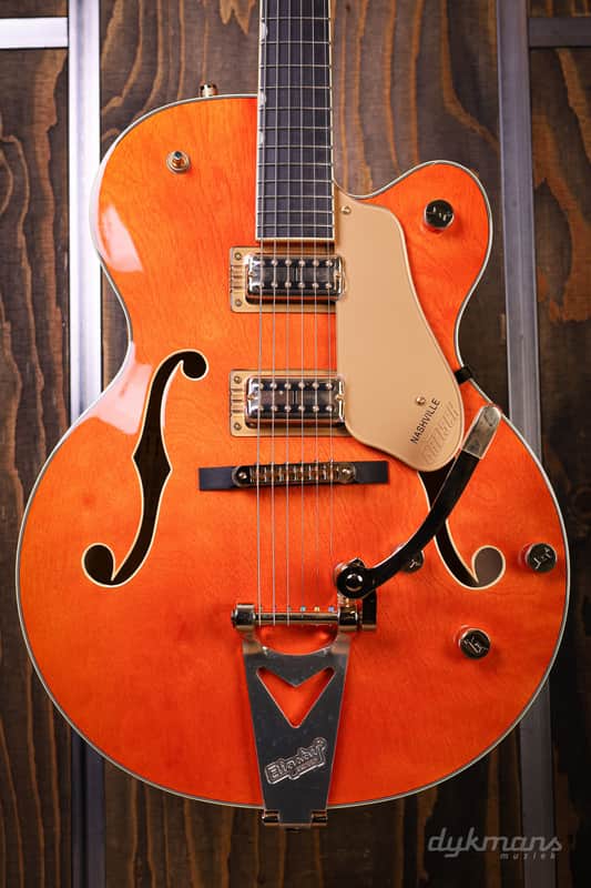 Gretsch Synchromatic Nashville Hollow Body Single-Cut with Bigsby Orange Stain Bild 1
