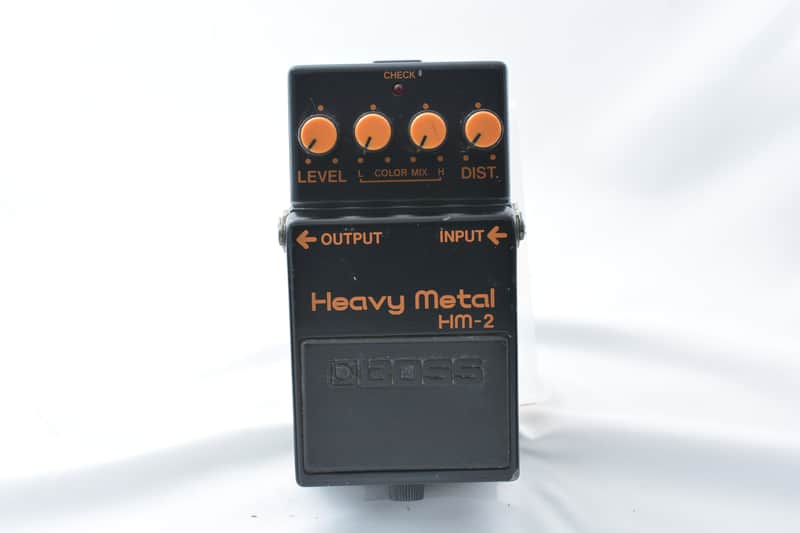 BOSS HEAVY L HM-2 ゲルマ 1984年 日本製 BOSS HM-2 Heavy Metal Distortion December 1984 Black Label Vintage