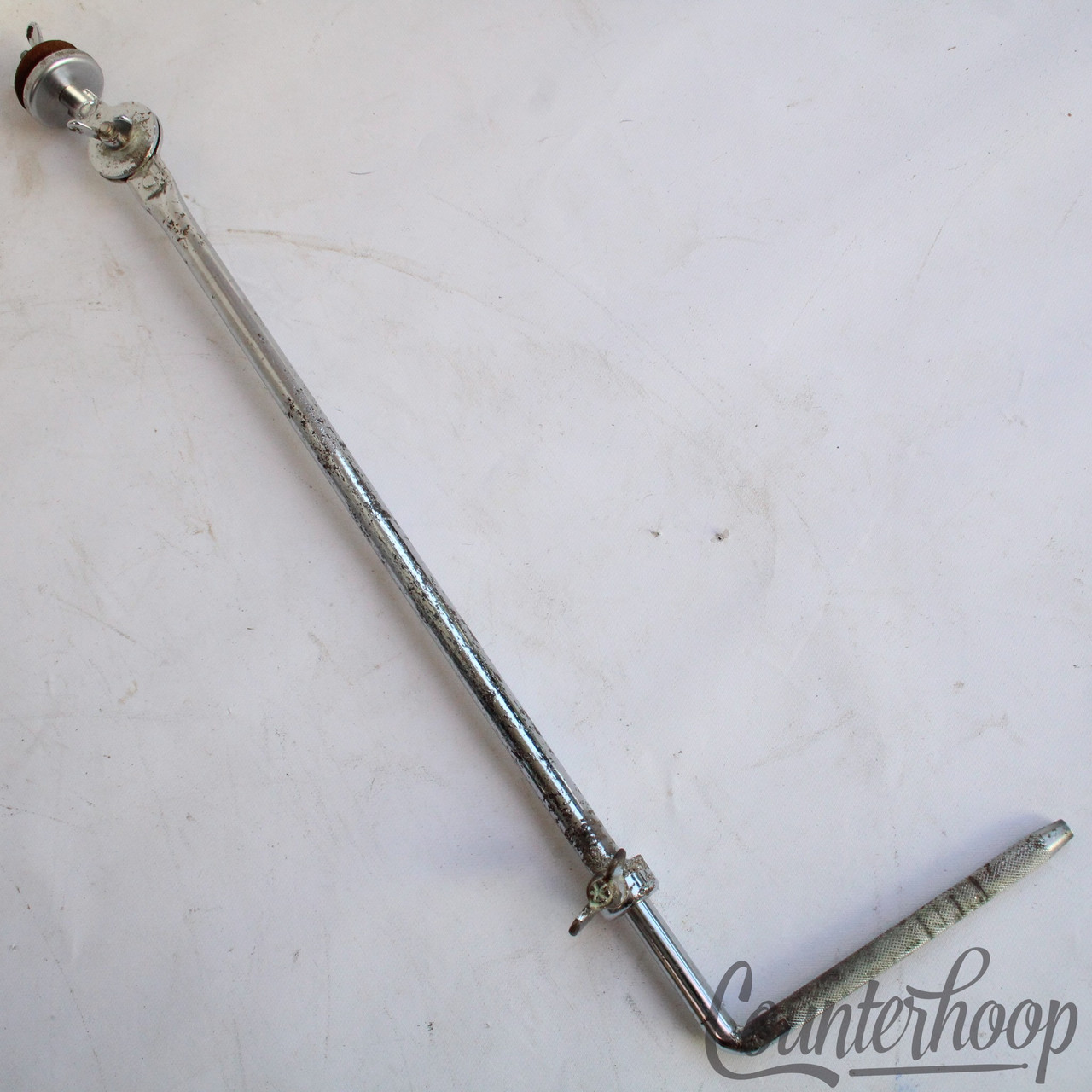 Pearl Cymbal L-Arm Stand 3/8" Crash/Splash Bass Drum Made In Japan Vintage 60s* — main photograph