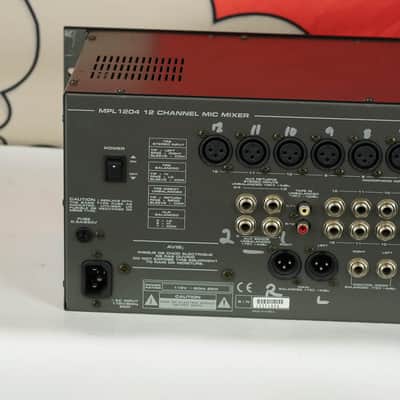 Used Samson MPL-1204 Rack mountable 12 channel MIxer image 6