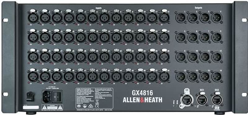 Allen & Heath AH-GX4816 48x16 Stagebox With dLive 96kHz Mic Preamps image 1
