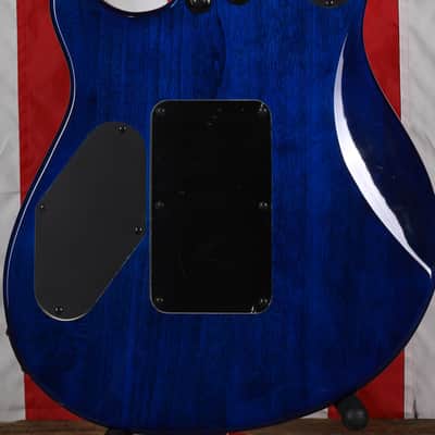 EVH Wolfgang WG Standard QM with Baked Maple Fretboard - Tahiti Night image 5