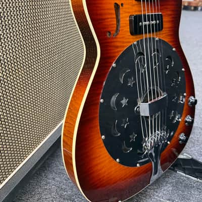 Dobro Dobrolektric Resonator Slide 1999 P-90 & Piezo image 3