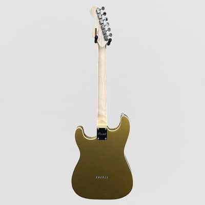 Fender Squier Paranormal Custom Nashville Stratocaster Electric Guitar - Aztec Gold image 9