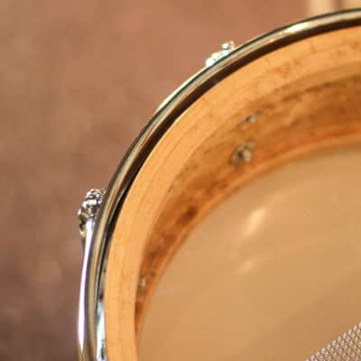 Craviotto 4.5x14 Private Reserve Figured Birdseye Maple Satin Oil Snare Drum image 6