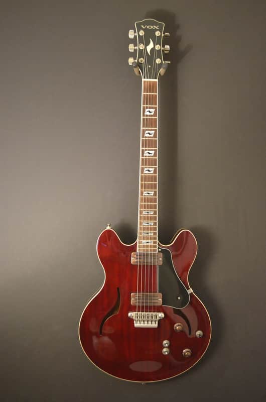 Vox Virage Double Cut Semi Hollow Electric Guitar Made in Japan