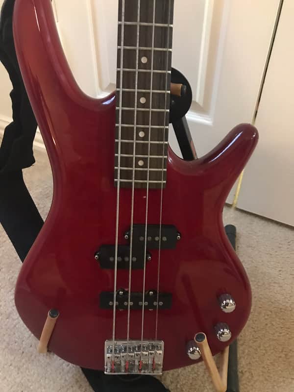 Ibanez Soundgear Electric Bass Gio 2009 Candy Apple Red image 1
