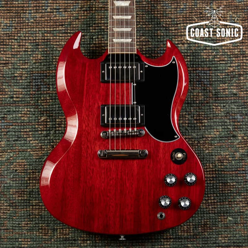 2022 Gibson SG Standard '61 Reissue Heritage Cherry, original hardcase image 1