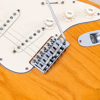 1974 Fender Stratocaster Vintage Electric Guitar Natural w/ Case image 8