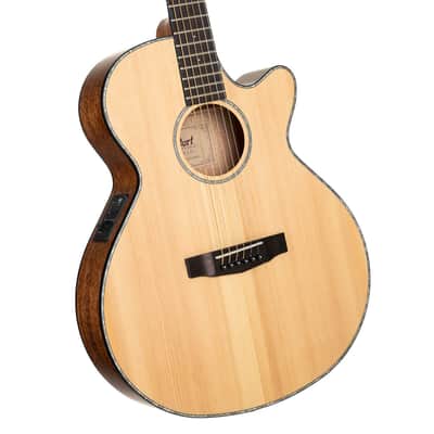 Cort SFX-E NS | Solid Spruce/Mahogany Thin Body Venetian Cutaway with Electronics. New with Full Warranty! image 3