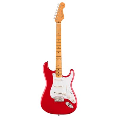 Fender Vintera III Late 50s Stratocaster Electric Guitar, Dakota Red, Maple image 3