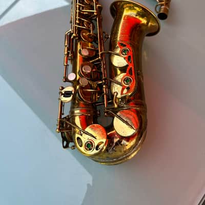 Selmer SBA altosax 1953/54 - Original gold laquer image 24