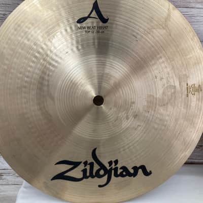 Used Zildjian 12" A Series New Beat Hi-Hat Cymbals (Pair) image 2