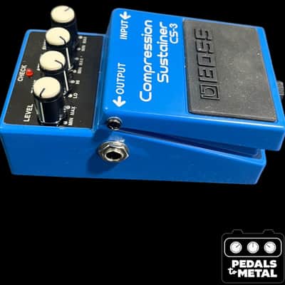 Boss CS-3 Compression Sustainer (Black Label) 1986 - 1992 - Blue - X19944 image 4