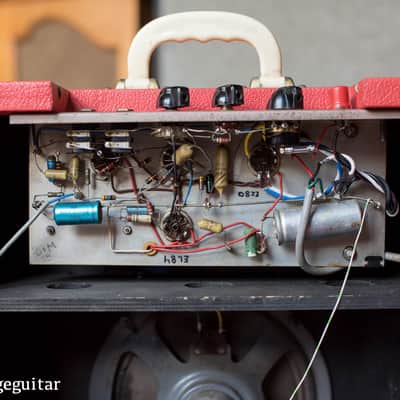 Vintage Vox AC4 1964 Red image 10