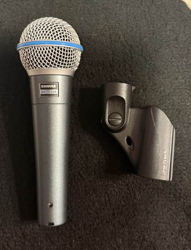 Shure BETA 58A Handheld Supercardioid Dynamic Microphone