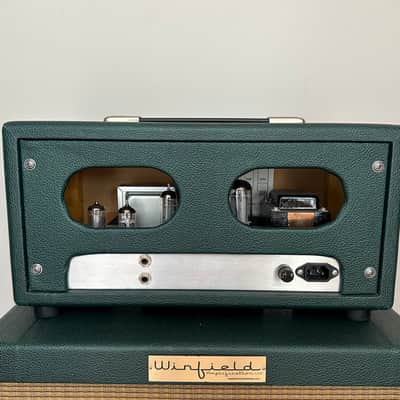 Winfield Cyclone Head + Celestion Blue cab - all tube handmade in USA (hard to find & unplayed) image 6