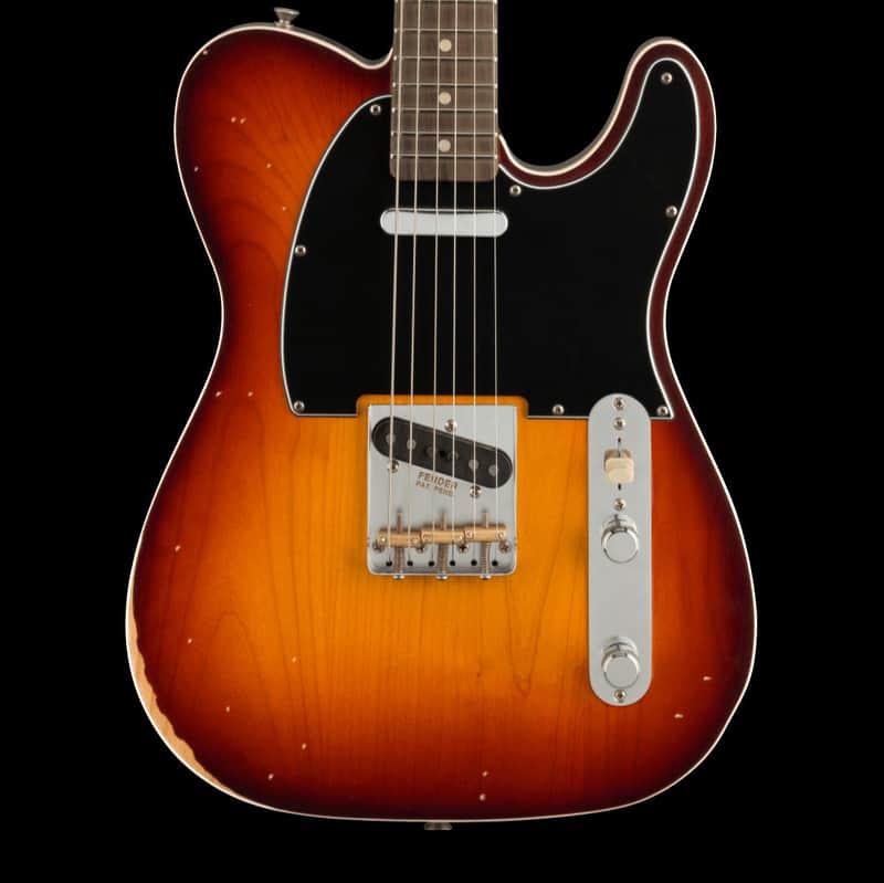 Fender Artist Series Jason Isbell Custom Telecaster Chocolate Burst with Gig Bag image 1