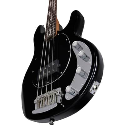 Sterling by Music Man StingRay RAY34 Electric Bass Guitar - Regular Black image 6