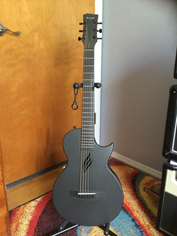 Enya Nova Go SP1 Black Acoustic Electric Guitar image 1