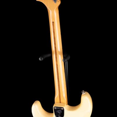 Vintage 1974 Fender Stratocaster Maple Fingerboard Olympic White With OHSC image 14