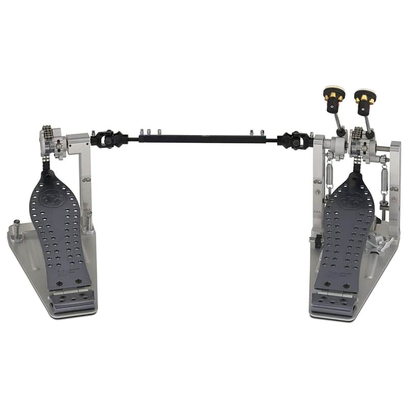 DW DWCPMCD2XF Machined Chain Drive Double Bass Drum Pedal with Extended Footboard image 1