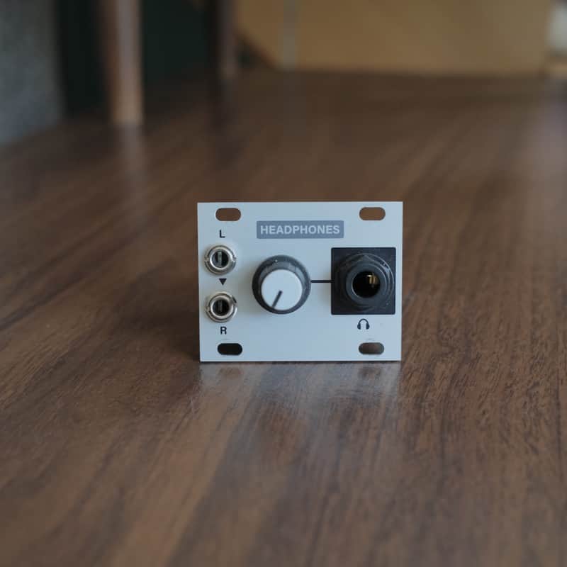 Intellijel Headphones 1U Headphone Out Eurorack Synth Module 2017 - Present - White image 1
