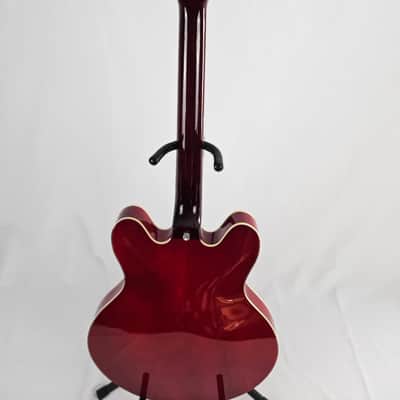Stellar Mercury 008 Red ES-335 Type Clone - Maple, Rosewood image 2