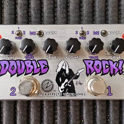 Zvex Double Rock Vexter Dual Distortion Pedal | Reverb