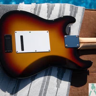 Late 90's Fender ST-Champ Mini Stratocaster MIJ with Built In Speaker - Pro Set Up w Perfect Frets/Action/Intonation! image 12