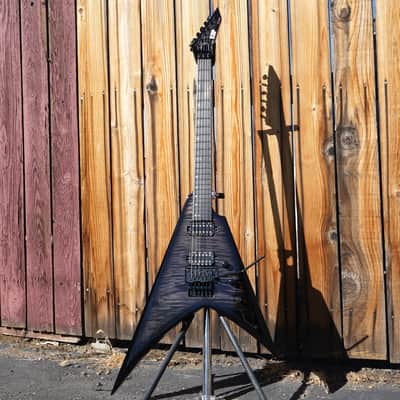 ESP USA V-IIFR | #1 of 10 Made Total | 2026 NAMM Display | See Thru Black Sunburst w/ Case image 2