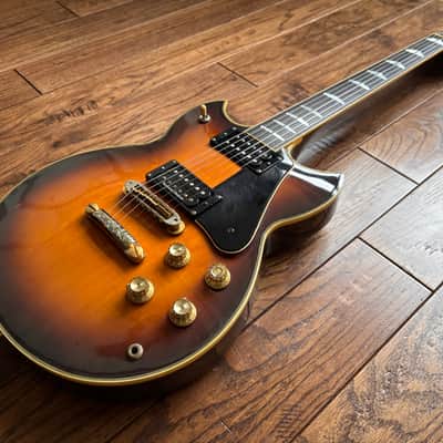 1981 Yamaha SG-2000 FL Fretless Electric Guitar Seymour Duncan Brown Sunburst MIJ Nippon Factory Japan image 4