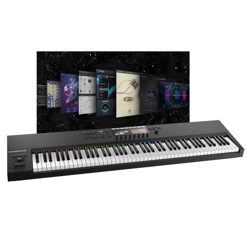 Native Instruments S88 Mk2 Controller Keyboard with Komplete 14 Collectors Edition image 1