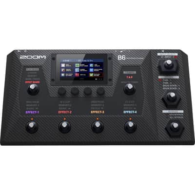Zoom B6 Bass Multi-Effects Processor image 4