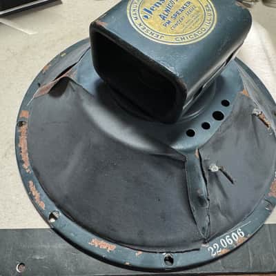 Ugly Blue 1956 Jensen  P 10 R Speaker image 4