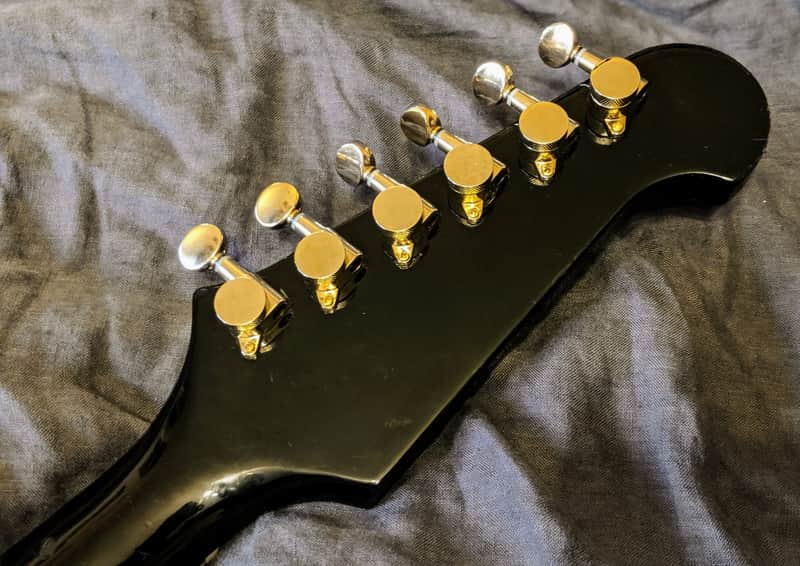 Rare 1988 Black Samick Firebird Japanese Domestic Model | Reverb
