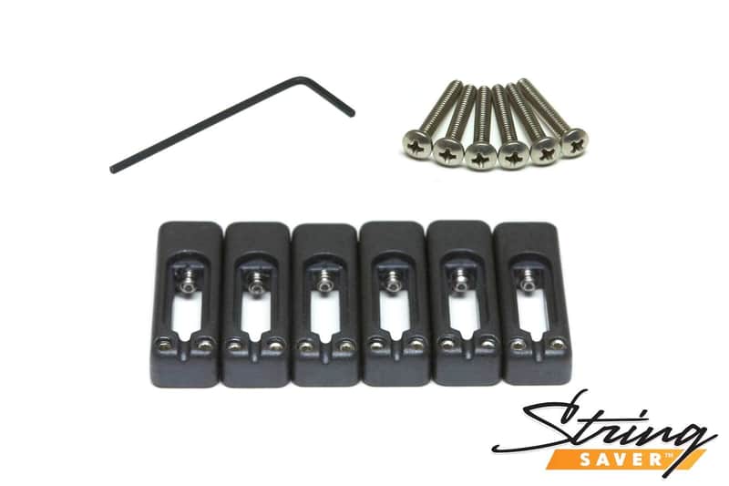 Graph Tech PS-8200-00 String Saver Originals Wilkinson VS-100-Style Saddles - 6-String image 1