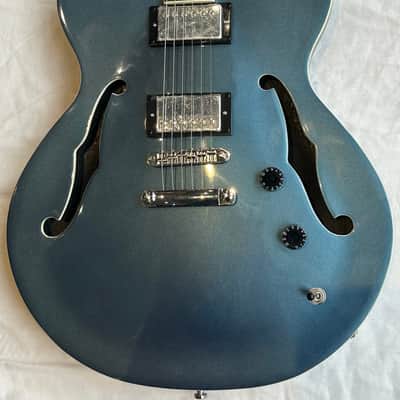 Hofner Hi Verythin - Blue Metallic image 2