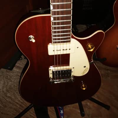 Gretsch G2215-P90 Streamliner Junior Jet Club 2020 Single Barrel Natural Finish image 7