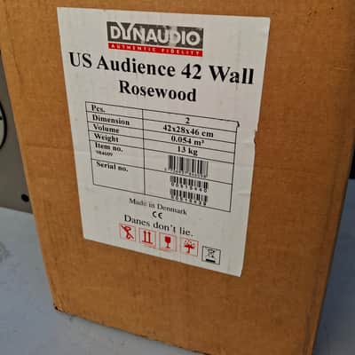 Rare Dynaudio Audition 42W Speakers, Rosewood, Original Box & All Paperwork, Manual, Minty, $799 Shipped! image 13