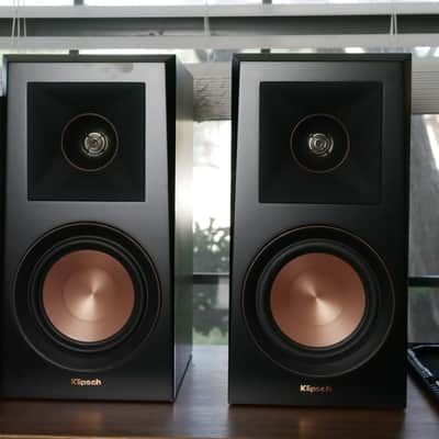 Klipsch RP-500M Bookshelf Speakers; Walnut Pair; RP500M image 1