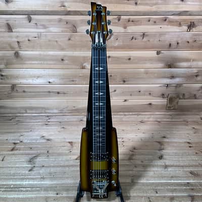 Duesenberg Fairytale Lapsteel Guitar - Gold Burst image 2